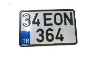 app motor plakası